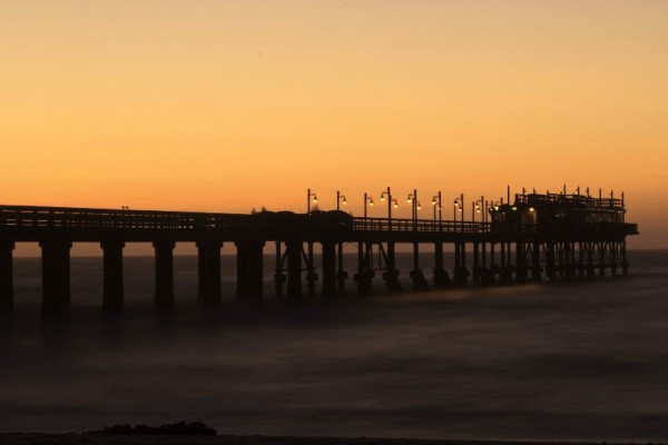 Sun-downer on the Jetty